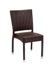 Tampico Aluminum Outdoor Stacking Side Chair