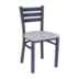 Quest Ladderback Steel Chair w/Composite Seat