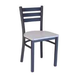 Quest Ladderback Steel Chair w/Composite Seat 