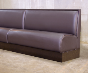 Top Cap - Tall Seat Banquette - Priced Per Foot - LIFETIME WARRANTY!