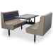 UltraCourt 42-inch Wall Style Contour Booth - Ylp-Cu24857