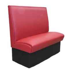 Upholstered Foam Seat Single Booth -42"H 