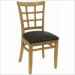 9 Grid Back Wood Chair