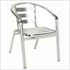 Slat Back Aluminum Restaurant Chair