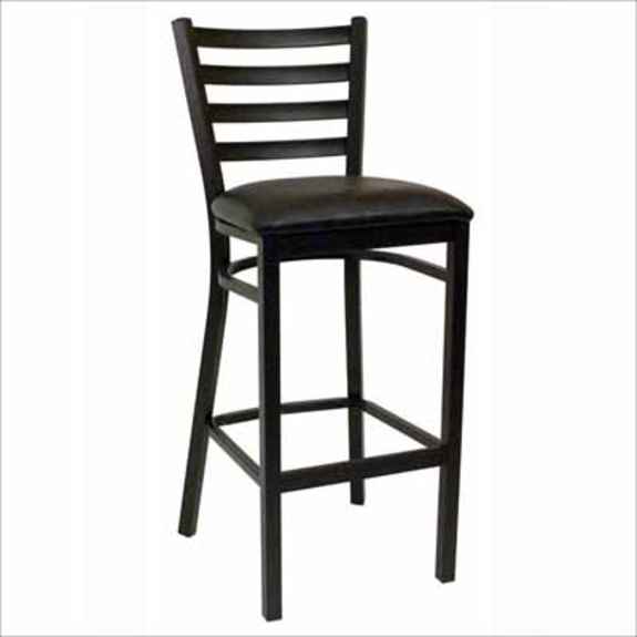 Ladder Back Metal Bar Stool