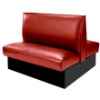 Upholstered Foam Seat Double 36"H
