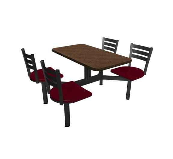 Cebra 4 Seat Island Quest Style Vinyl Edge