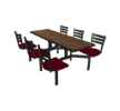 Cebra 6 Seat Island Quest Style Dur-A-Edge