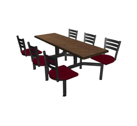 Cebra 6 Seat Island Quest Style Dur-A-Edge