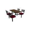 Cebra 4 Seat Wall Quest Style Dur-A-Edge