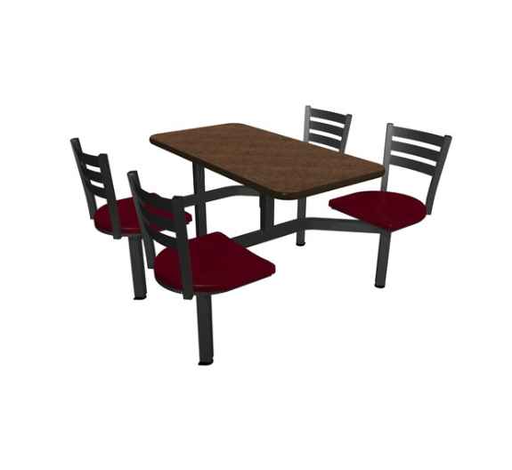 Cebra 4 Seat Wall Quest Style Vinyl Edge