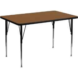 High Pressure Rectangular Activity Table - Adjustable Height