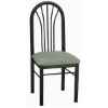 Metal Fan Back Restaurant Chair