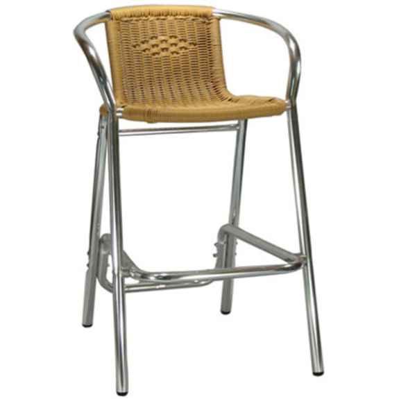 Outdoor Rattan Patio Bar Stool