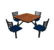 Jupiter 4 Seat Square Quest Style Vinyl Edge