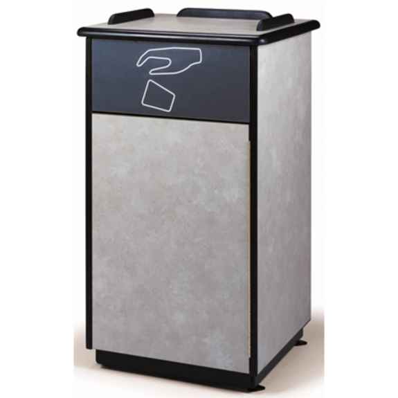 Dur-A-Edge Single Waste Receptacle