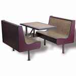 ColorCourt 42-inch Wall Style Contour Booth