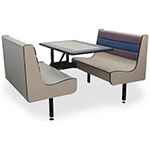 UltraCourt 42-inch Wall Style Contour Booth