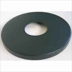 Flat Trash Receptacle Lid