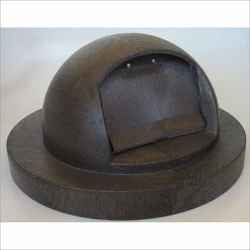 Polydome Trash Receptacle Lid