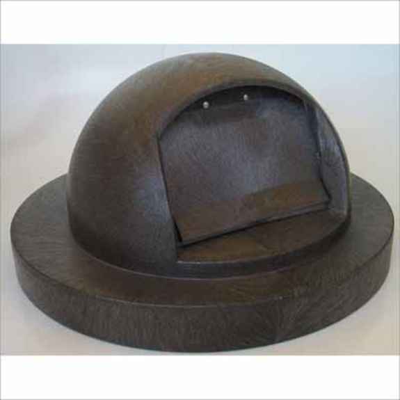 Polydome Trash Receptacle Lid