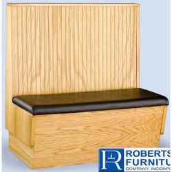 1800 Roadhouse Series Single Wood Booth