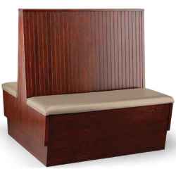 1800 Roadhouse Series Double Wood Booth