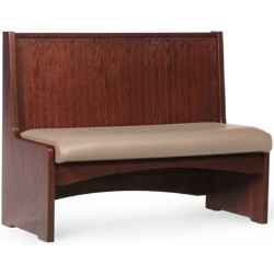 1900 Roadhouse Series Single Wood Booth