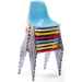 Fiberglass Shell Seat Stack Chair