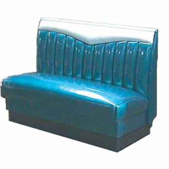 50's Chevie 11-Channel Back Retro Diner Booth - Single