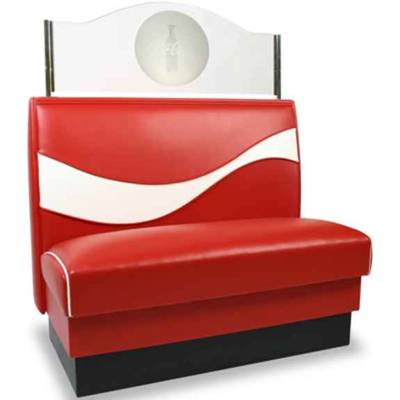 Coke Dynamic Ribbon Diner Booth - Single