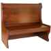 Woodcrest 3 Single Wood Booth - This product is special order, and has minimum quantity requirements. Please call for details.
