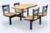 The HYDRA Swivel Seat Dining Solution - A great option for Industrial Break Rooms or Cafeteria Applications!