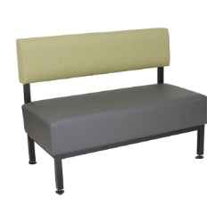 Vista Single Upholstered Booth (36" x 48" - Standard Vinyl and Frame)