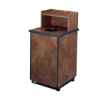 35 Gallon Waste Receptacle Round Drop Top