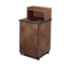 35 Gallon Waste Receptacle Round Drop Top