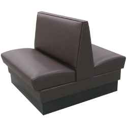 Deluxe Double Apex Style Upholsterd Booth