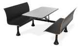 Model 1007W Retro Wall Bench with 30" x 48" Stainless Steel Top   -  DISCONTINUED - We have alternatives! Call us! 