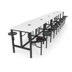 Model 9020 Endure Series Standing Height Twenty Seat Table - DISCONTINUED - Call us for Alernative Options! 