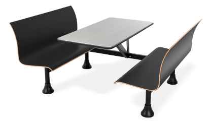 Model 1007W Retro Wall Bench with 30" x 48" Stainless Steel Top   -  DISCONTINUED - We have alternatives! Call us! 